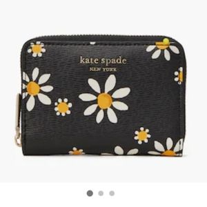 Kate Spade Spencer Daisy Dots Zip Cardholder